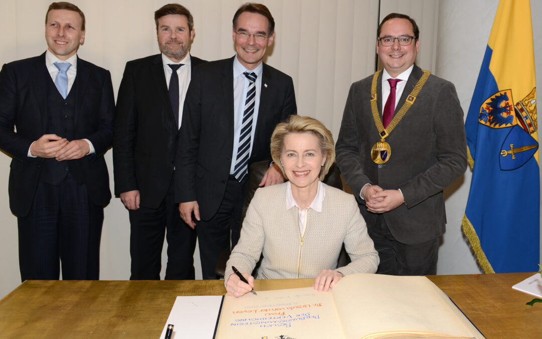 Empfang-kommunal: CDU-Bundesparteitag in Essen