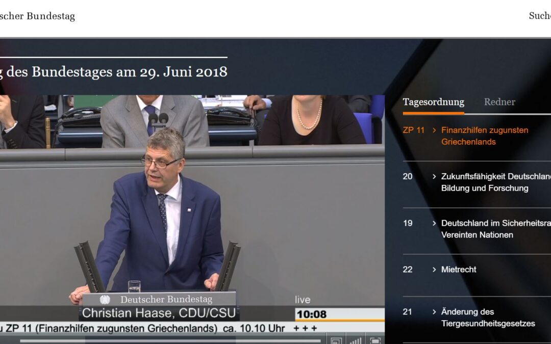 Finanzhilfen zugunsten Griechenlands