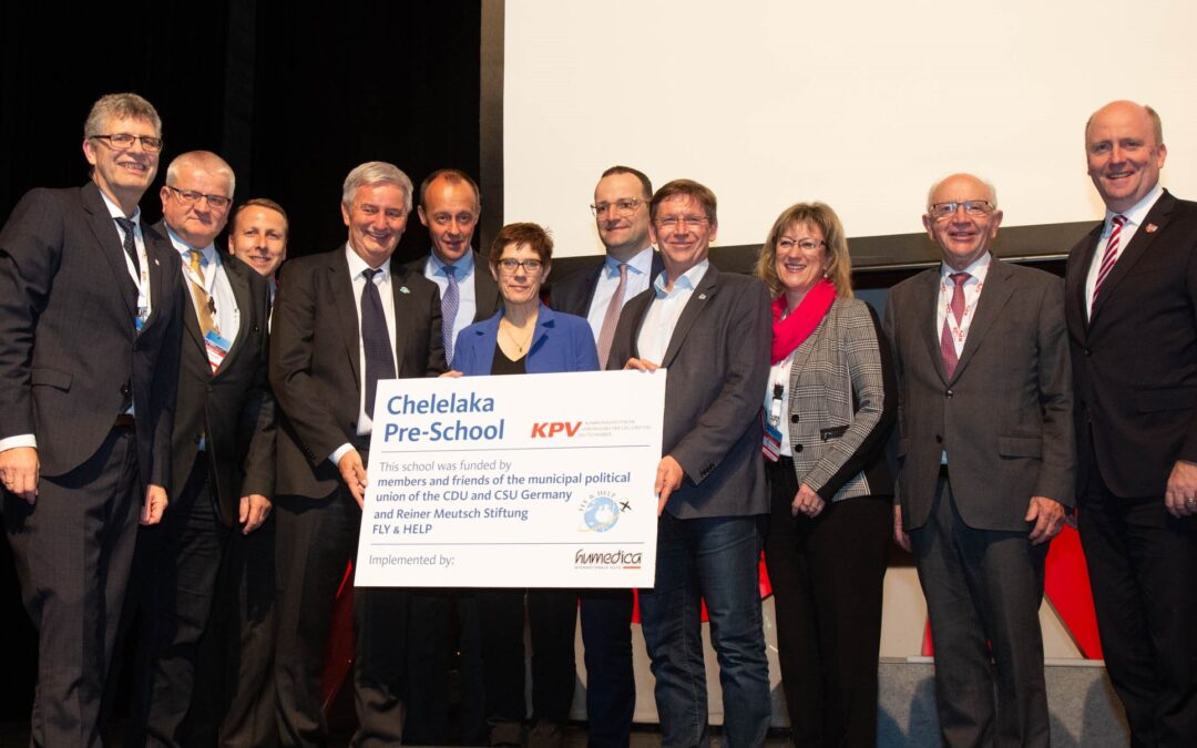 Neubau einer Schule in Äthiopien durch Spenden von KPV-Mitgliedern