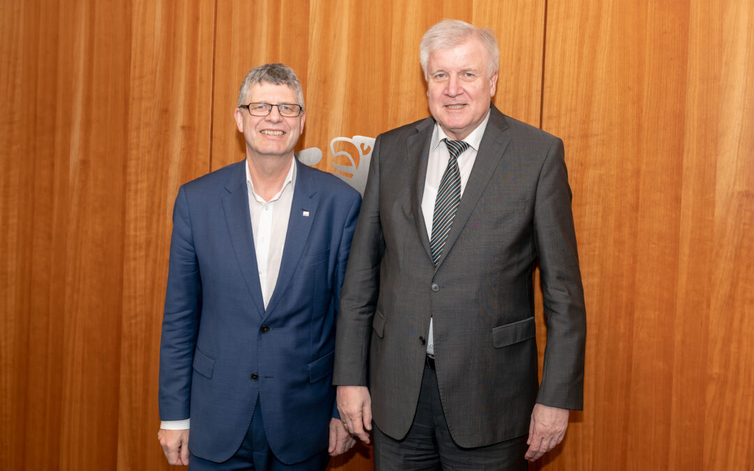 Im Gespräch mit dem Bundesinnenminister
