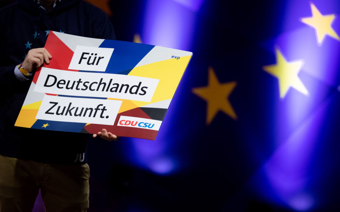 Am 26.05. CDU wählen: Starkes Europa. Starke Kommunen!
