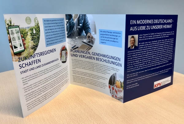 Unser Flyer für Ihren Wahlkampf vor Ort